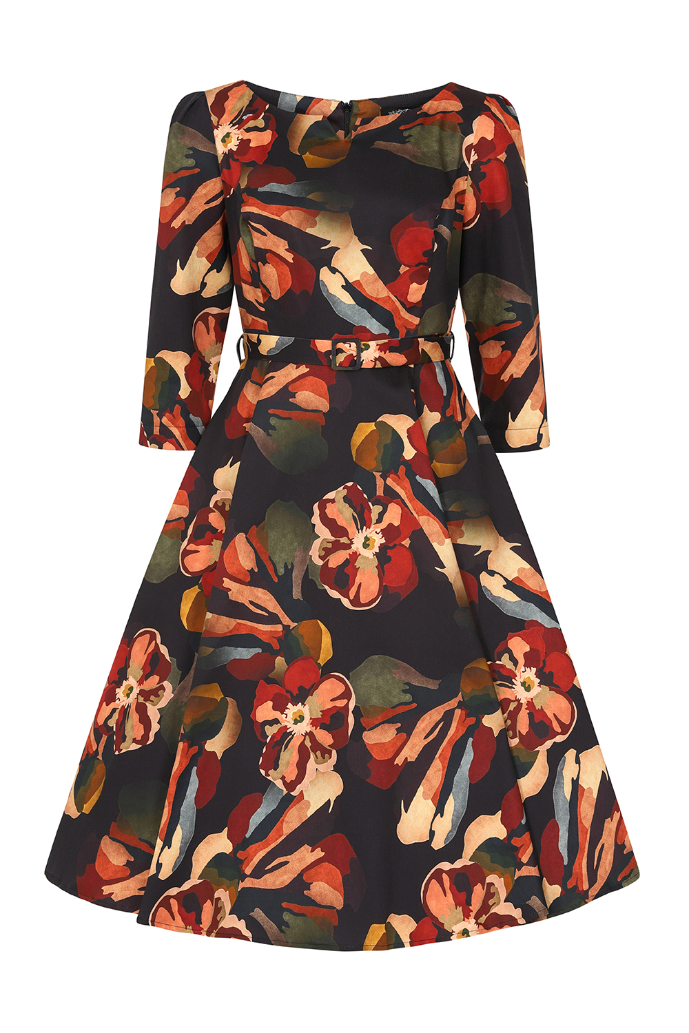 Mabel Floral Swing Dress